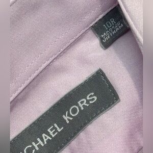 NWT Michael Kors Light Pink Button Down Shirt - Size Boys 10